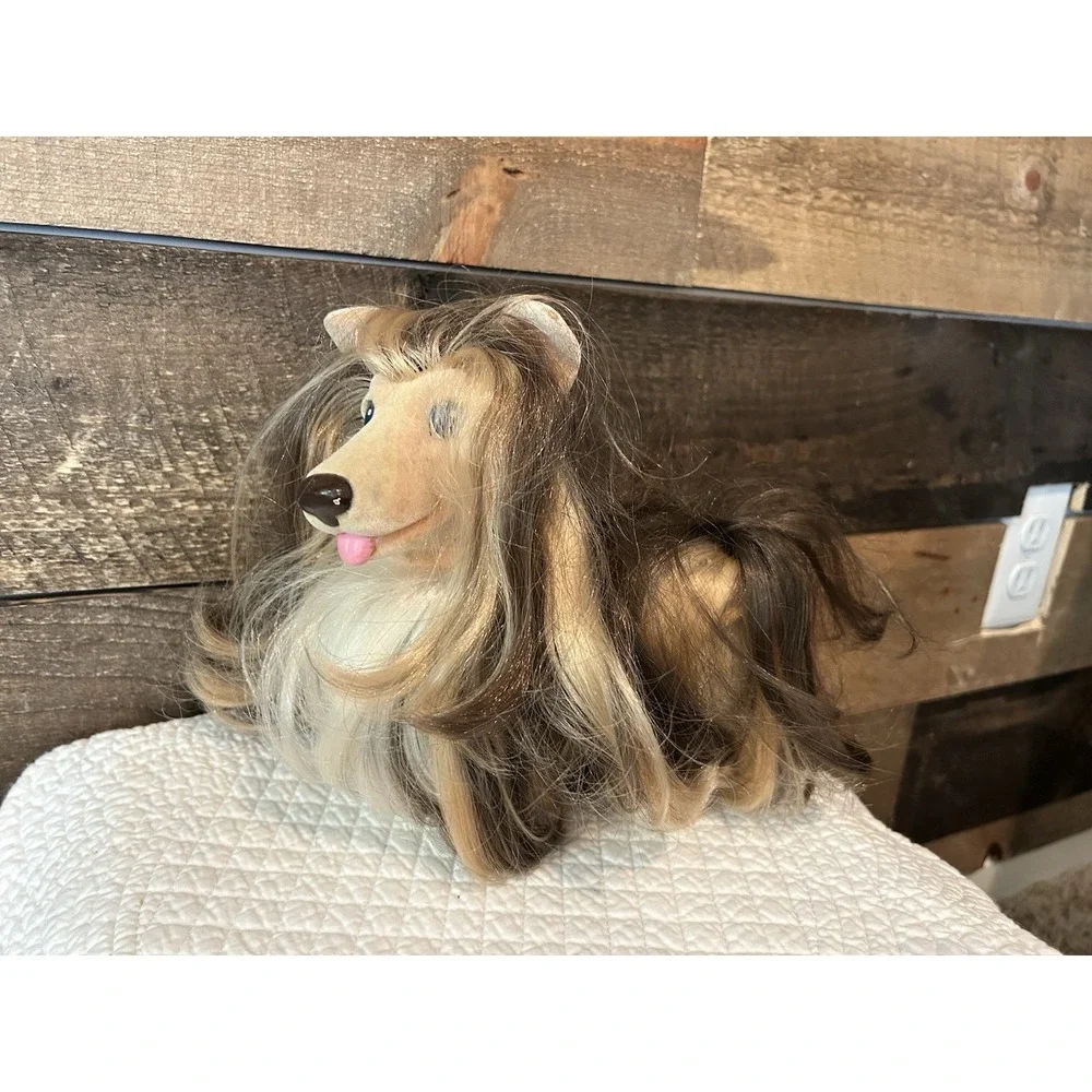 Vintage SWEETIE PUPS DOGS toy figure‎ Hasbro 1989 Collie Lassie